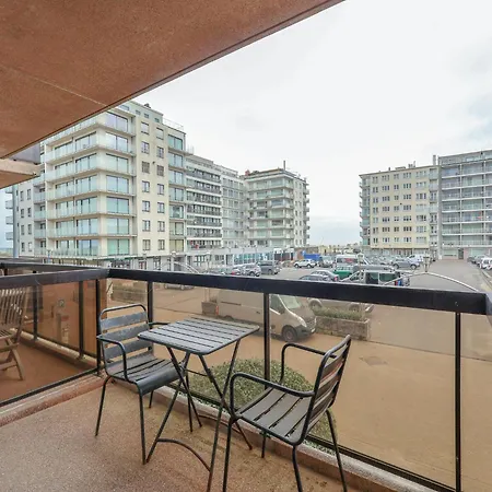 Plaza J2914 With Terrace And Side Sea View オーストダインケルケ・バート